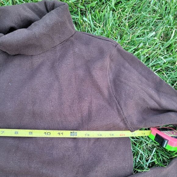 Preston & York Pullover Turtleneck Sweater Size Medium - Picture 5 of 8